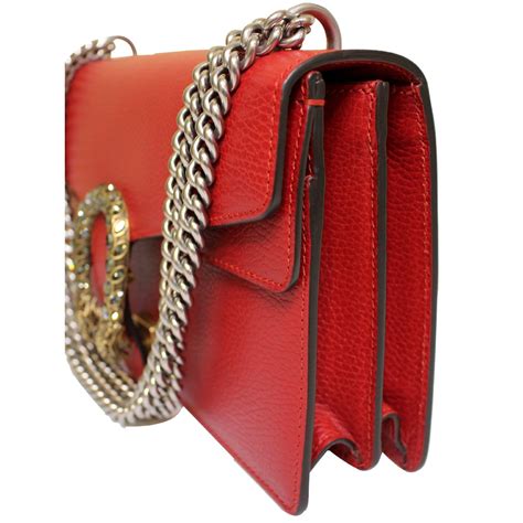 gucci dionysus red bag